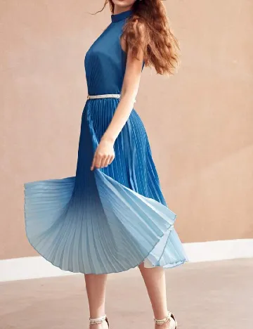 Rochie medie MOTF, albastru