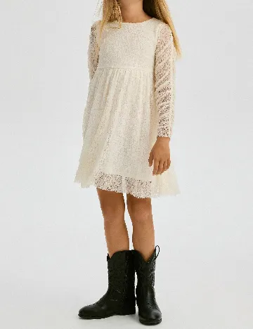 Rochie Reserved, ecru