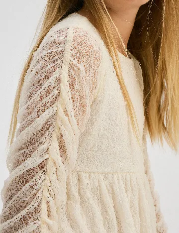 Rochie Reserved, ecru