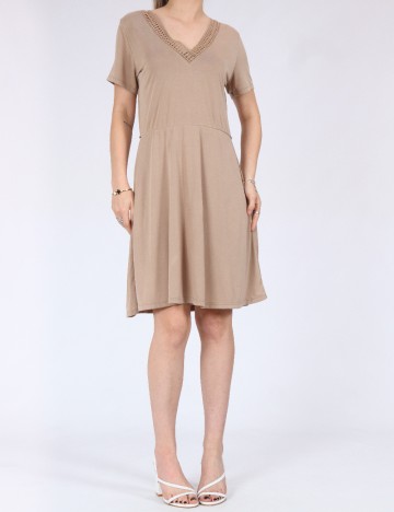 Rochie scurta Vero Moda, maro