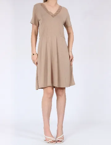 Rochie scurta Vero Moda, maro