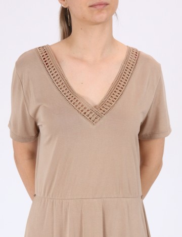 Rochie scurta Vero Moda, maro