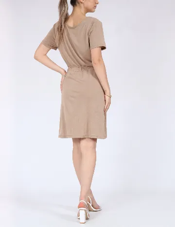 Rochie scurta Vero Moda, maro