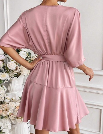 Rochie scurta SHEIN, roz