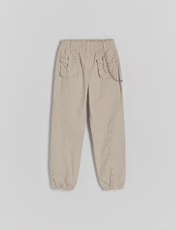 Pantaloni Reserved, bej