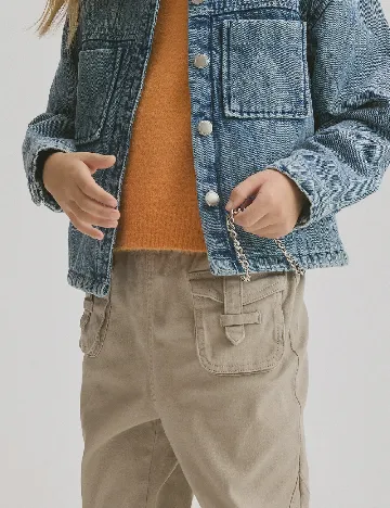 Pantaloni Reserved, bej