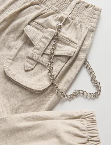 Pantaloni Reserved, bej