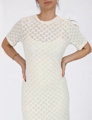 Rochie lunga Vero Moda, crem