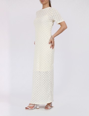Rochie lunga Vero Moda, crem