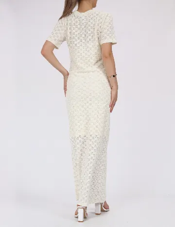 Rochie lunga Vero Moda, crem
