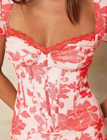 Rochie lunga Forever 21, roz
