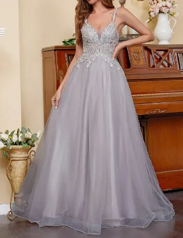 Rochie lunga SHEIN, gri