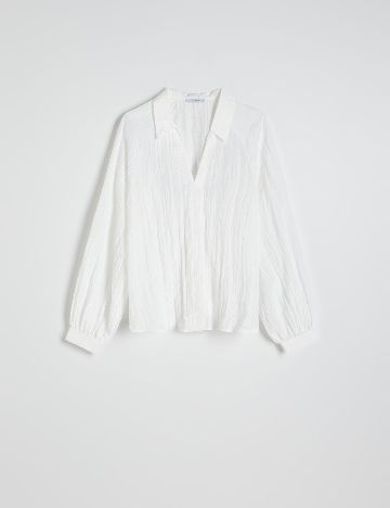 Bluza Reserved, alb
