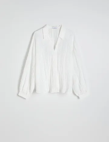 Bluza Reserved, alb