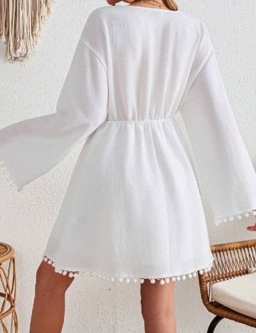 Rochie scurta SHEIN, alb