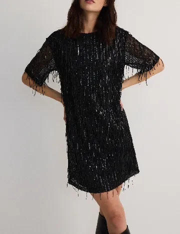 Rochie scurta Reserved, negru
