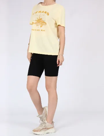 Tricou Vero Moda, galben