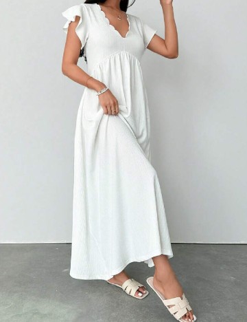 Rochie lunga SHEIN, alb