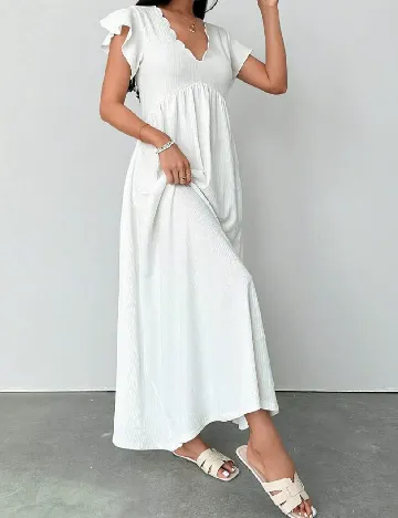 Rochie lunga SHEIN, alb