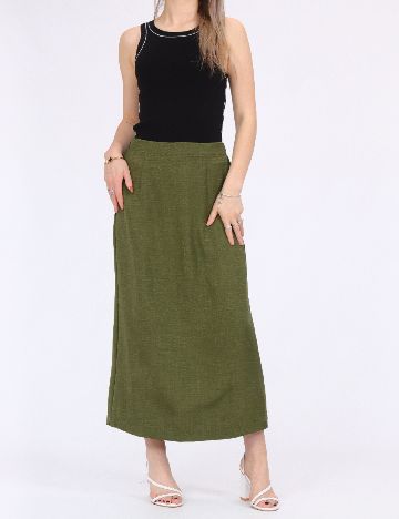 Fusta Vero Moda, verde