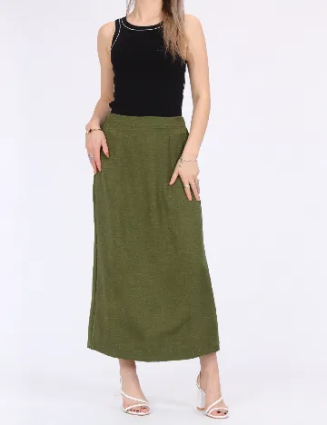 Fusta Vero Moda, verde