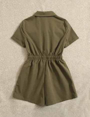 Salopeta Shein Kids, verde