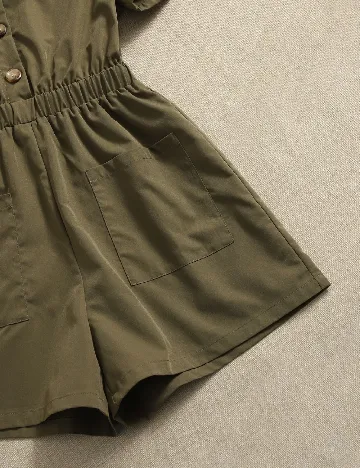 Salopeta Shein Kids, verde