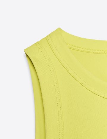 Top Zara, verde