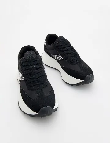 Adidasi Reserved, negru