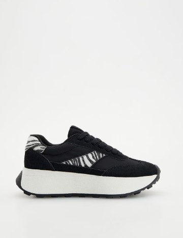 Adidasi Reserved, negru