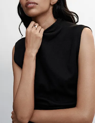 Rochie scurta Mango, negru