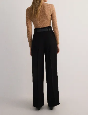 Pantaloni Reserved, negru