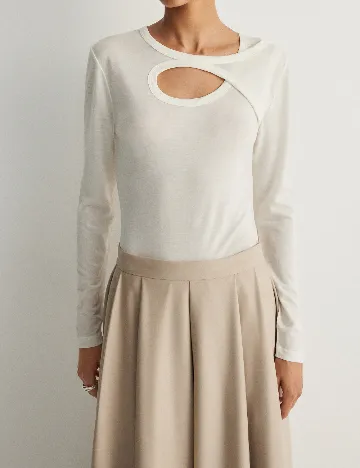 Bluza Reserved, alb