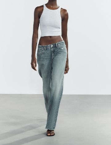 Top Zara, gri