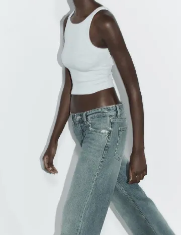 Top Zara, gri