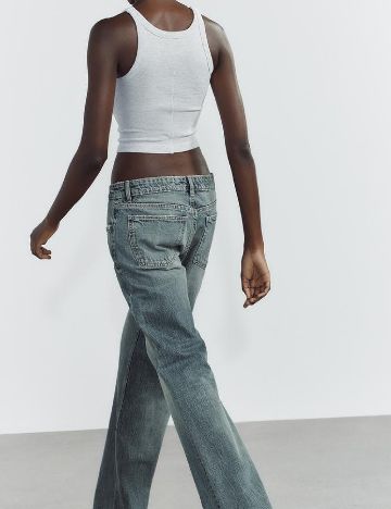 Top Zara, gri