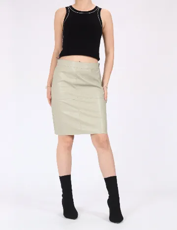 Fusta Vero Moda, verde deschis