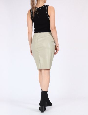 Fusta Vero Moda, verde deschis