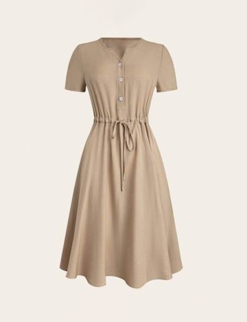 Rochie medie SHEIN, crem