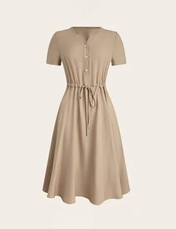 Rochie medie SHEIN, crem