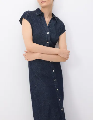Rochie medie Reserved, bleumarin