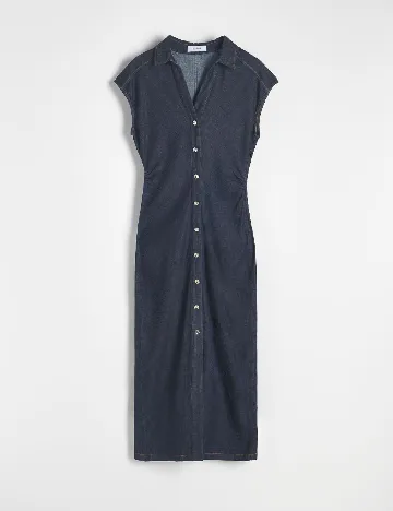 Rochie medie Reserved, bleumarin
