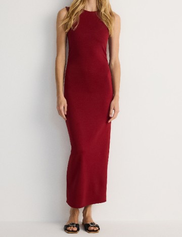 Rochie medie Reserved, rosu