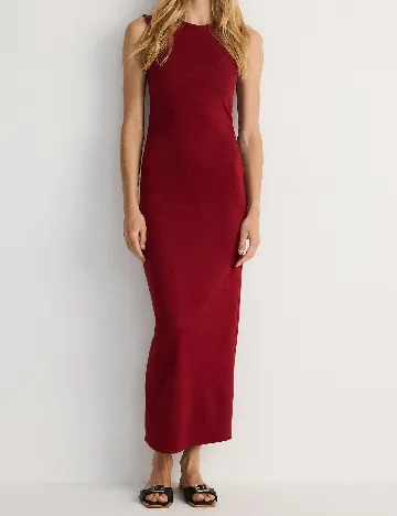 Rochie medie Reserved, rosu