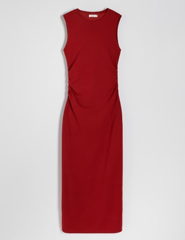 Rochie medie Reserved, rosu