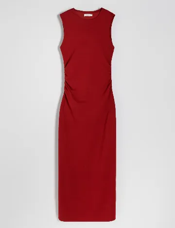 Rochie medie Reserved, rosu