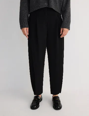 Pantaloni Reserved, negru