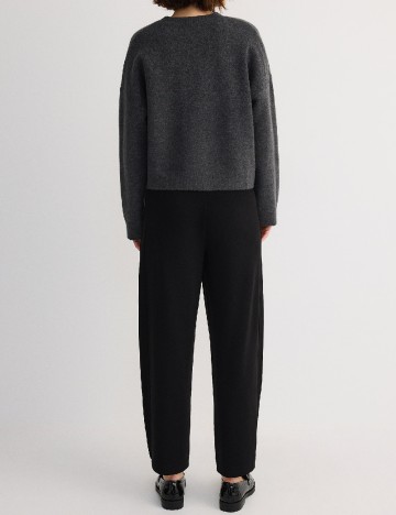 Pantaloni Reserved, negru