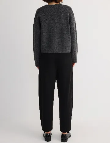 Pantaloni Reserved, negru