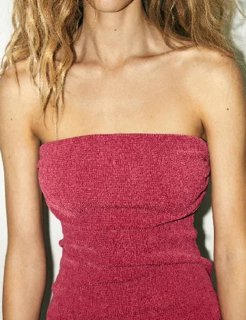 Rochie medie Zara, roz
